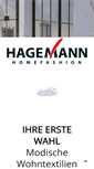 Mobile Screenshot of hagemann-homefashion.com